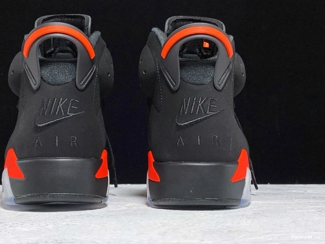 6 384664-060 Retro Jordan OG Air Infrared Black 0726